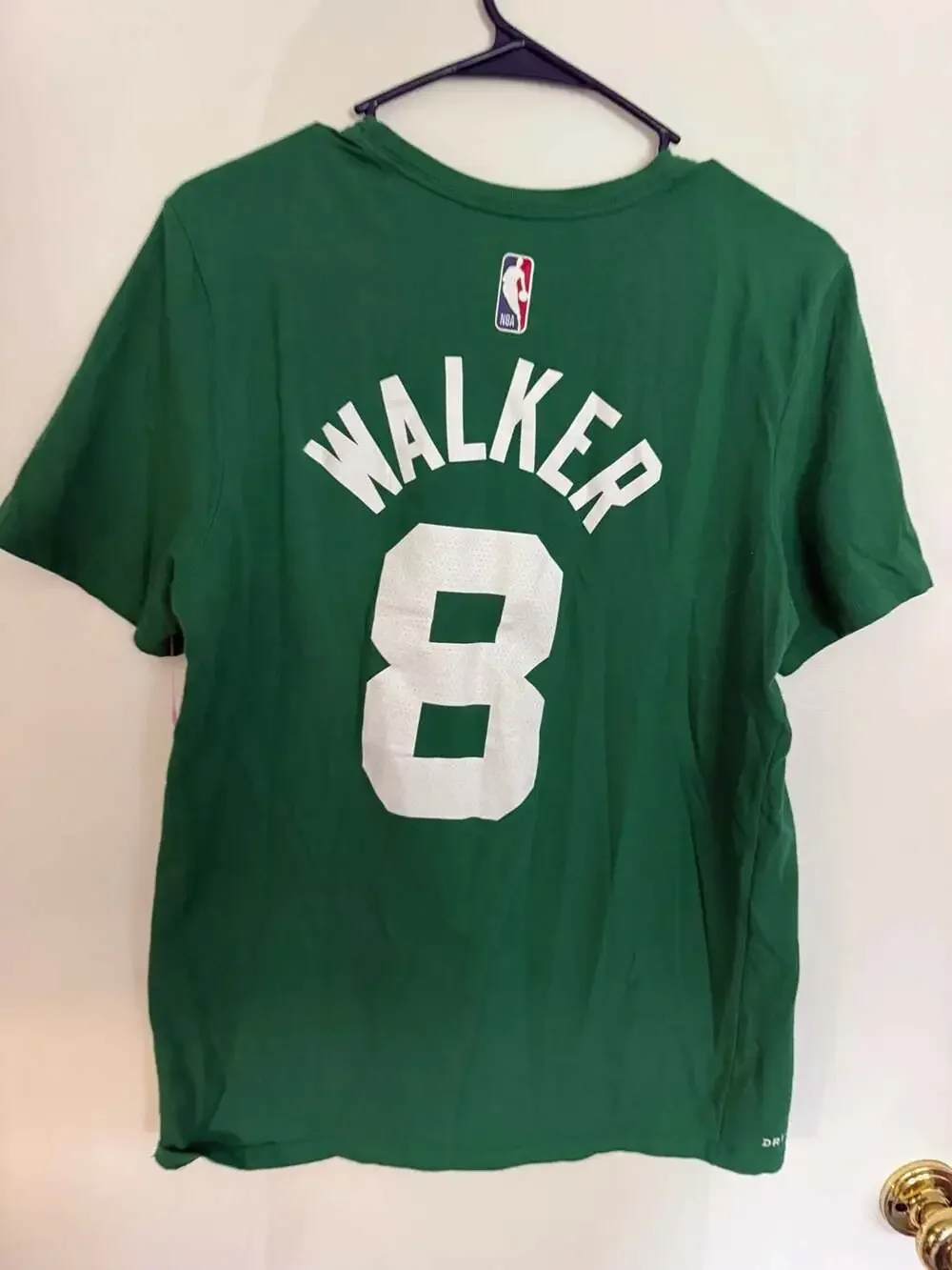 Nike Boston Celtics Kemba Walker #8 Name and Number T-Shirt